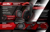 Headphones GS-4550 elite gamer series SONIQbOOM · the Soniq Boom™ Gaming Headset from Sentey. Utilizing Sentey’s all new TRUDiGi® Technology, these high-end cans deliver incredibly