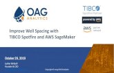 Improve Well Spacing with TIBCO Spotfire and AWS SageMaker · RDS S3 EFS SageMaker AWS Cloud Public Well Production Geo Other Databases 5. OAG -Spotfire Integration ... Offset production