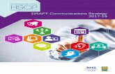 DRAFT Communications Strategy 2017-19 · 2018-06-08 · care services within Glasgow City.” Communications Objectives Communications should be developed and used by the Partnership