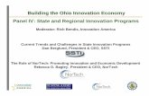 Building the Ohio Innovation Economy Panel IV: State and ... · Ohio by providing resources to entrepreneurs to grow their high potential, early stage companies. BioEnterprise is
