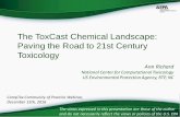 The ToxCast Chemical Landscape: Paving the Road to 21st ... · Resources 1 DOI: 10.1021/acs.chemrestox.6b00135 ChemResToxicol., 2016, 29, 1225−1251 Open Access Perspectives article
