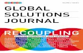Global SolutionS Journal recouplinG...2018/01/17  · GLOBAL UTIONS ∙∙ VOLUME ISSUE Dear prof. Snower, ladies and Gentlemen, I am delighted, Professor Snower, to attend today’s