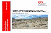 Channel Classification across Arid West Landscapes in ... · including geology, slope, watershed design, and floodplain geomorphology. We used multivariate analyses to explore patterns