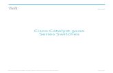 Cisco Catalyst 9200 Series Switches Data Sheet€¦ · Catalyst 9200 Series switches provide security features that protect the integrity of the hardware as well as the software ...
