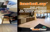 Self-adhesive installation system for ceramic, porcelain ...flooring-library.co.uk/.../114/...Tiles_brochure.pdf · The InstaLay system revolutionises the way ceramic, porcelain and