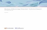 Review of Bioenergy Potential: Technical Report · Anthesis Consulting Group, 2017 vii Review of Bioenergy Potential Glossary Term Definition Anaerobic Digestion A process where organic