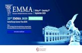 22nd EMMA 2020 virtual meeting Programme · Jesús F. San-Miguel, Clínica Universidad de Navarra, Pamplona (Spain) Heinz Ludwig, Wilhelminen Cancer Research Institute, Vienna (Austria)
