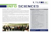 INFO SCIENCES 2016 à la Faculté des sciences de l’USJ, pour clôturer ce projet qui a débuté en octobre 2013 et célébrer ses principales réalisations en présence du Monseigneur