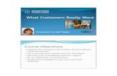 What Customers Really Want PPT - HRDQ-U ... What Customers Really Want PPT Author HRDQ Created Date