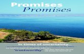 Promises - Christian Friends of Israel UK Booklet v5.pdf · promises about the land and the people of Israel, to Abraham, Isaac and Jacob, through whom our Christian faith has come.