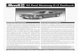 ’65 Ford Mustang 2+2 Fastback · 2017-03-14 · ’65 Ford Mustang 2+2 Fastback ’65 Ford Mustang 2+2 Fastback Im April 1964 stellte Ford auf der Basis seines ... Only the convertible