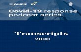Transcripts · Part 1: Stimulus transmission and the banking sector Jan Bellens, EY’s global sector leader, banking & capital markets , joins John Orchard, ... most SMEs that requested