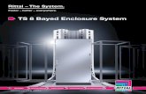 TS 8 Bayed Enclosure System - Rittal Canada...With the TS 8, you are choosing the global standard for bayed enclosure systems. And that accolade was not And that accolade was not granted