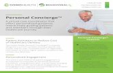 Personal Concierge - GoMo Health · Personal Concierge™ A virtual care coordinator that offers personalized guidance, interactively guiding patients and members through their healthcare