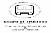 Board of Trustees - METRO Regional Transit Authority...CERTIFICATE OF COMPLIANCE Pursuant to Section III, Article 3.2 of the Rules & Regulations of the METRO Regional Transit Authority,