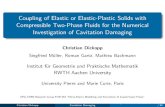 Coupling of Elastic or Elastic-Plastic Solids with ......Coupling of Elastic or Elastic-Plastic Solids with Compressible Two-Phase Fluids for the Numerical Investigation of Cavitation