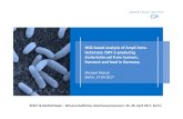 NGS based analysis of AmpC beta lactamase CMY …...NGS-based analysis of AmpC-beta-lactamase CMY-2-producing Escherichia coli from humans, livestock and food in Germany - Presentation,