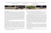 Pre-stabilization for Rigid Body Articulation with Contact ...jteran/papers/WTF05.pdfnumber of joints in the articulated rigid body, and the situation is compounded by contact and