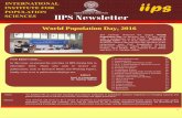Volume 58 Numbers 1 & 2 January 2017 World …14.143.90.243/.../files/iipsNewsletterVol5No1January2017.pdfVolume 58 Numbers 1 & 2 January 2017. 11. New Year Event 17. Retirements 14.