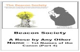 Beacon Society · 1 st Names of the Canon (Puzzle #1) WORDCIRCLE: Find each of the listed words in the puzzle. Click on each letter found and circle it with a CAPITAL “O”.