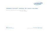 HDMI Intel® FPGA IP User Guide · 2020-07-17 · 2. HDMI Overview. The HDMI Intel FPGA IP provides support for next generation video display interface technology. The HDMI standard