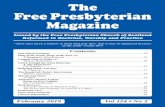 The FreePresbyterian Magazines3-eu-west-1.amazonaws.com/media.fpchurch.org.uk/2019/03/...The Free Presbyterian Magazine Volume 124 February 2019 Number 2 Our Moral Compass On one of