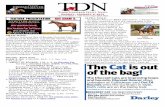TDN Home Page FEATURE PRESENTATION • GIII SHAM S. … · 2014-12-19 · TDN Feature Presentation cont. Out of Bounds, a respectable debut fourth behind subsequent GIII Hollywood