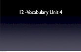 12 -Vocabulary Unit 4 - WordPress.com12 -Vocabulary Unit 4 Wednesday, January 16, 13 distend (v)- to swell; expand Wednesday, January 16, 13 distend (v)- to swell; expand Wednesday,