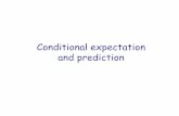 Conditional expectation and predictionstaff.ustc.edu.cn/~glliu/astrostat/Lec05.pdfConditional frequency functions and pdfs have properties of ordinary frequency and density functions.