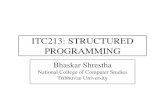 ITC213: STRUCTURED PROGRAMMINGcivilengineering-notes.weebly.com/.../lecture05-c_fundamentals.pdf · ITC213: STRUCTURED PROGRAMMING Bhaskar Shrestha National College of Computer Studies