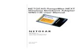 NETGEAR RangeMax NEXT Wireless Notebook Adapter WN511B ... · Notebook Adapter WN511B in overeenstemming is met de essentiële eisen en de andere relevante bepalingen van richtlijn
