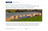 Case study: Achieving Good Practice waste recovery Kier Marriott … study - Kier and... · 2019-05-09 · Kier Marriott and Wastecycle at Bowbridge Primary School 4 The project involved