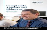 Complaints, Appeals and Feedback - OneVisionovh.org.uk/wp-content/uploads/2019/08/OVH_-_BOOKLET... · 2019-10-22 · Complaints, Appeals and Feedback December 2019 If you need assistance