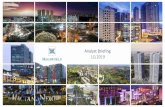 Analyst Briefing 1Q 2019 - Megaworld Corporation€¦ · Davao Park District One Lakeshore Drive Makati San Antonio Residences Shaw The Pad The Upper East Upper East Cinemax Mall