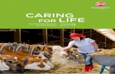 CARING FOR LIFE€¦ · die Bedeutung nachhaltiger Landwirtschaft und Tierhaltung zu kommunizieren, um langfristig ein neues Bewusstsein in der Öffentlichkeit zu schaffen. Mit dem