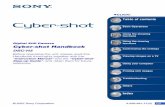 Cyber-shot Handbookdocs.sony.com/release/DSCH3_handbook.pdf · Cyber-shot Handbook DSC-H3 Before operating the unit, please read this Handbook thoroughly together with the “Instruction