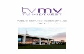 PUBLIC SERVICE-REDEGØRELSE 2017 - TV MIDTVEST · TV2 NORD 12,3 46,8 TV MIDTVEST 18,2 52,1 TV2 ØSTJYLLAND 9,3 38,6 TV SYD 12,4 41,3 TV 2/FYN 11,0 39,6 TV ØST 12,7 36,8 TV 2 Lorry