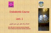 Endodontic diagnosis Requirements of a diagnostician ... · Endodontic diagnosis cannot be made from a single isolated piece of information. The clinician must ... In some cases,