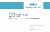 OLD MACDONALD HAD AN AQUACULTURE FARM€¦ · OLD . MACDONALD . HAD AN . AQUACULTURE FARM . Shantelle Landry Virginia Institute of Marine Science . Grade Level . 6th Grade . Subject