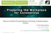 Dr Samantha Iyaloo · Who Is Able to Claim for Occupationally-Acquired COVID-19 •All workers with a valid contract, except for: • Domestic workers and those in informal trade