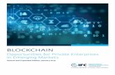 BLOCKCHAIN - Holland FinTech · Niforos, Blockchain in Financial Services in Emerging Markets—Part I: Current Trends, EM Compass Note 43, IFC, August 2017. ... or absence of intermediaries)