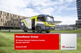 Rosenbauer Group · 2020-01-20 · Investor Presentation I 7 World firefighting vehicle market in 2017 Global annual volume € 4,250 million (2016: € 4.259 million) Appr. 21,100