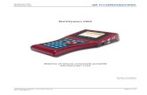 MultiSystem 5060 Manuale - hydrotechnik.com€¦ · Lo strumento di misura "MultiSystem 5060" è un apparecchio manuale mobile per la rilevazione, la memorizzazione e la valutazione