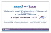 9446331522, 9446334122, 0484-4030104 , … · 2017-04-27 · NEO IAS Science and Technology/General Science Current Affairs Prelims 2017 0484-4030104, 9446331522, 9446334122 9947618139