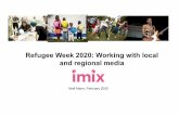 Refugee Week conference - workshop presentation - V1 · 2020-02-28 · Microsoft PowerPoint - Refugee Week conference - workshop presentation - V1 Author: Emily Created Date: 2/28/2020