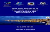 First Joint Congress of the French and Italian ...photobiologie-france.fr/Book of Abstracts Bari 2016.pdf · 12.00 Lara Martinez-Fernandez (N apoli, IT) Photophysical and photochemical
