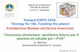 Toward EXPO 2015: Energy for life. Feeding the planet ... · “Sicurezza alimentare: problema futuro per il pianeta ed attuale per i PVS ... Agriturismo LA CORTE DEL GALLO - 01/06/2012