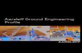 Aarsleff Ground Engineering Profile · The final assembly was carried out on site, where Aarsleff had established an indoor welding factory, which enabled robot welding regardless