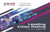U.S. EDITION · Health, Mobility, Security, Technology and Energy. This initiative added to Bright Cities platform and Leading Cities organization will contribute to the development