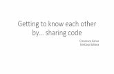 Getting to know each other by… sharing code · 2019-09-17 · Getting to know each other by… sharing code Francesco Garue SimCorp Italiana. Asset and Liability Management 0Y 1Y.